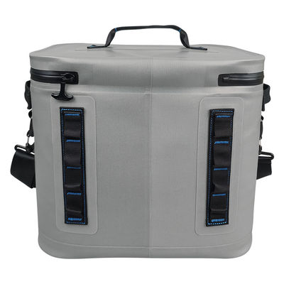Light Grey 30 Can Soft Sided Cooler Waterproof Untuk Camping Picnic OEM ODM