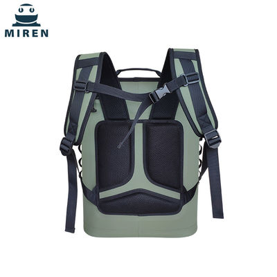 Green Hypalon Anti Bocor Cooler Backpack 25L Untuk Piknik Berkemah