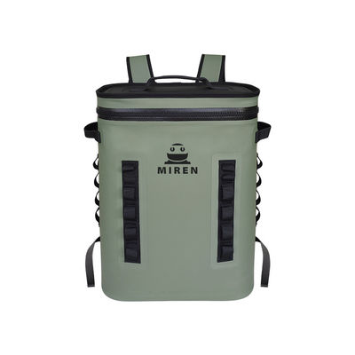 Green Hypalon Anti Bocor Cooler Backpack 25L Untuk Piknik Berkemah