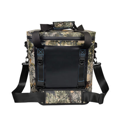 21 Liter Portable Soft Sided Cooler Leaf Pattern Camouflage Color