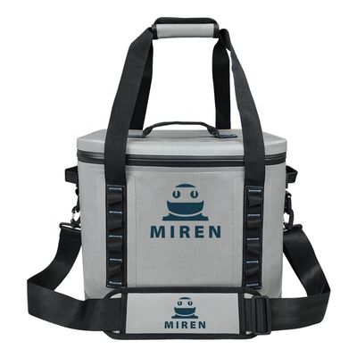 Portable 30 Can Cooler Bag Tahan Air Untuk Kolam Pantai OEM ODM