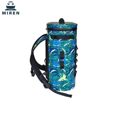 Tas Pendingin Piknik Lembut Pola Kamuflase Bahan TPU Kapasitas 29 Kaleng Untuk Berkemah