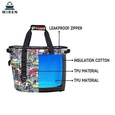 Tas Pendingin Piknik Berpendingin 30L Tahan Air Untuk Jalan-Jalan