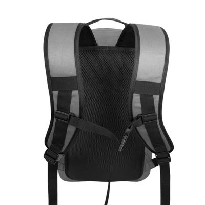 Ransel Mendaki Tahan Air Ringan Bahan TPU Warna Abu-abu Gelap OEM ODM