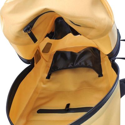 Tas Ransel Tahan Air Kuning Ringan 13 Liter Untuk Olahraga Luar Ruangan